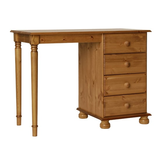 Product photograph of Copenham Wooden Dressing Table In Pine from Furniture in Fashion
