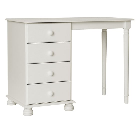 Product photograph of Copenham Wooden Dressing Table In White from Furniture in Fashion