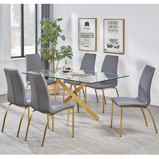 6 Seater Glass Dining Table Sets UK