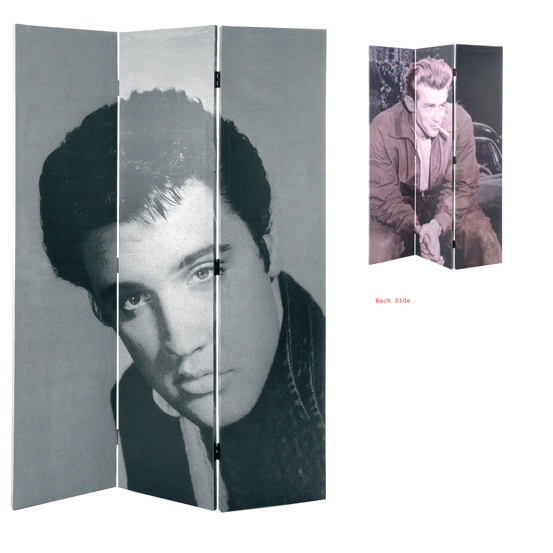 Elvis Star room Divider three folding