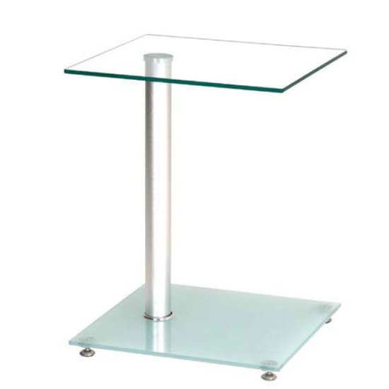 Quadro Bistro Clear Side Table, 33705