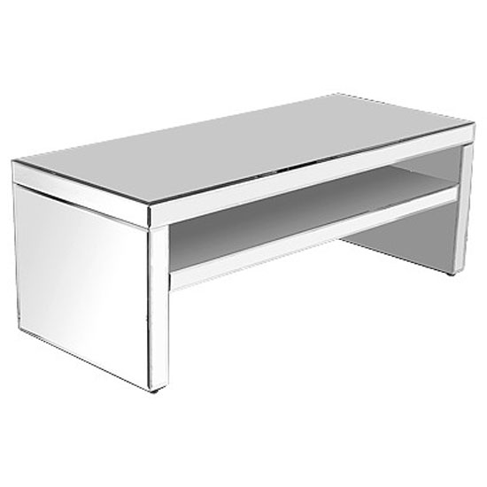Mirrored Entertainment Unit/Coffee Table FM290