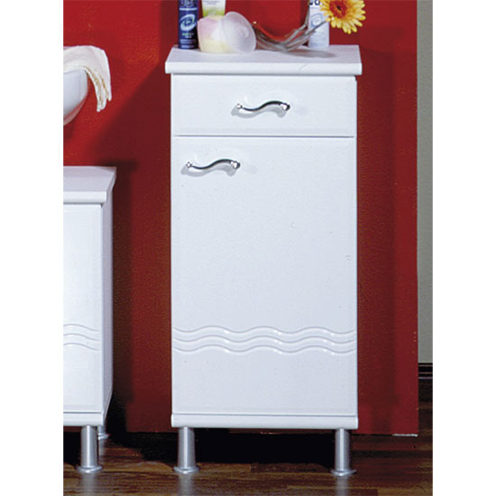 Jessica White Freestanding Bathroom Cabinet, 4102-84