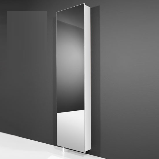 Igma Mirrored Rotating Shoe Storage Cabinet In White Igma Mirrored Rotating Shoe Storage Cabinet In White
