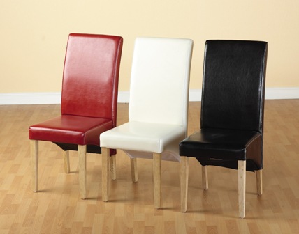 G1 Bycast Leather Dining Chair (Sec)