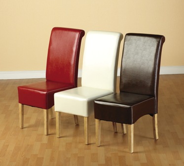G10 Bycast Leather Dining Chair (Sec)