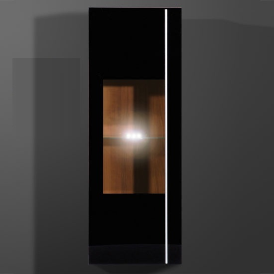 Energy Freestyle Wall Mounted Glass Illuminated Cabinet, 1502-87