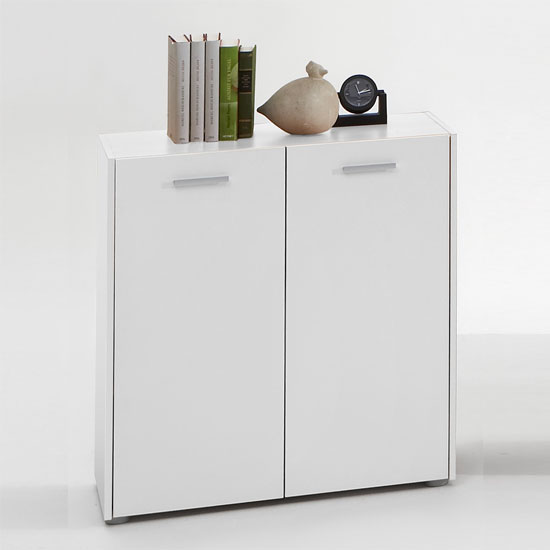 Johanna1 White Sideboard with 2 Doors