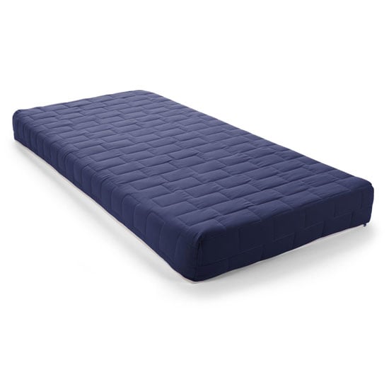 Product photograph of Kids Flex Reflex Foam Firm Double Mattress In Navy Blue from Furniture in Fashion