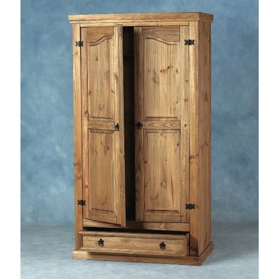 Corona 2 Door & 1 Drawer Wardrobe