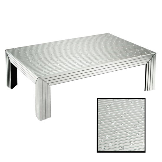 New Line Mirrored Coffee Table, 2402016