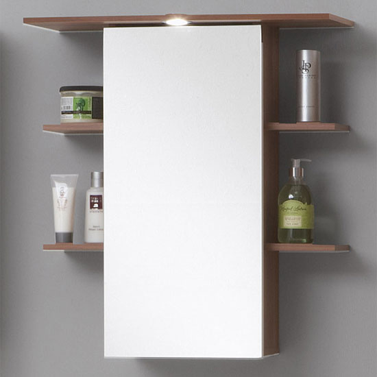 Madrid8 Plumtree Bathroom Mirror with Storage