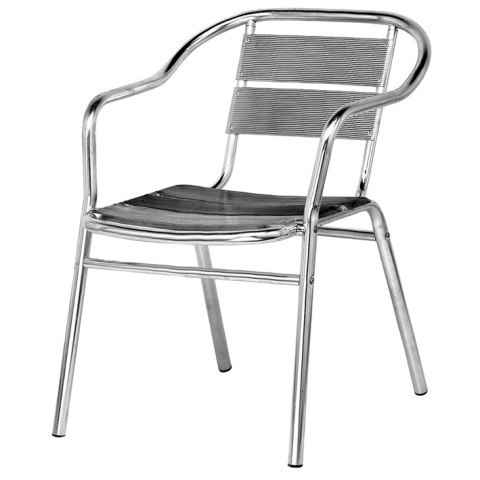 Outdoor Aluminium Bistro Chair, 2400014