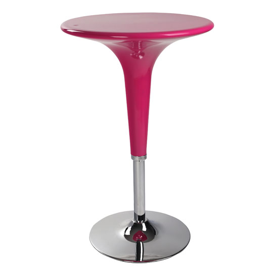 Ocean Bar Table in Pink