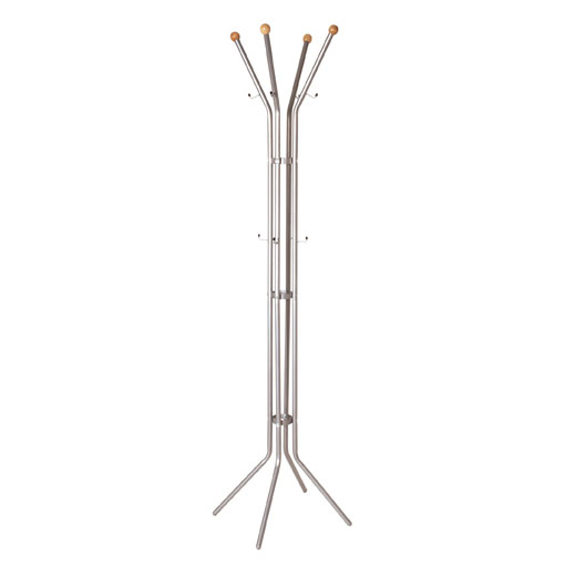 Silver Metal Hall/Coat Stand, 88780