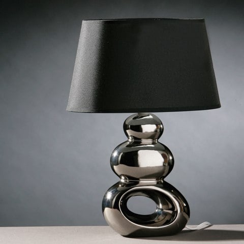 Contempo Table Lamp with Black Shade - 2501071