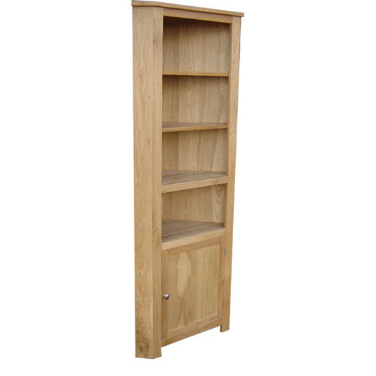 Waverley Solid Oak Tall Corner Unit 9620 Furniture in
