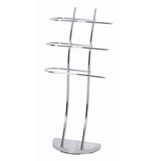 Chrome Floorstanding Towel Rack, 90248