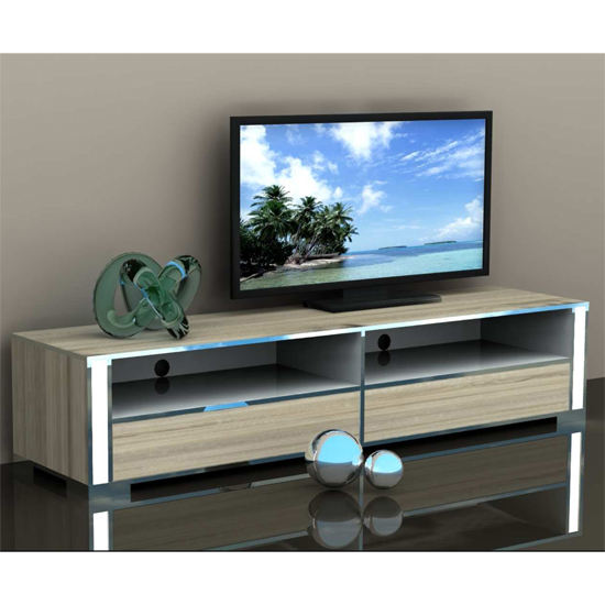 Canadian Oak Plasma TV Stand, 56300 - Buy Modern Wooden TV Stand 