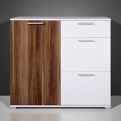 Limit Walnut/White Small Sideboard, 297-25
