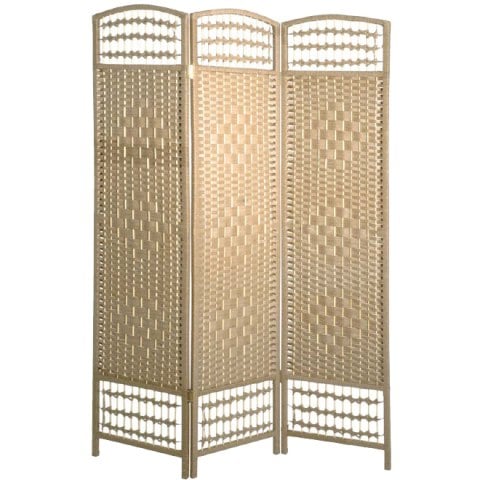Wicker Chair on Divider In Natural Wicker Colour     Has Enough Hei     More Details