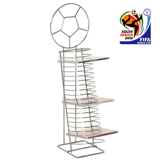 Soccer 20CD/DVD Stand, 41244