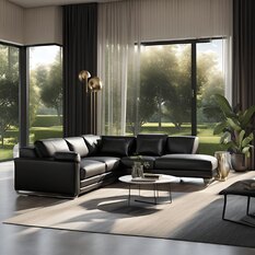 Modern Corner Leather Sofas UK Sale - Furniture in Fashion