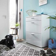 Modern High Gloss Shoe Storage Cabinets UK Sale - Furniture in Fashion