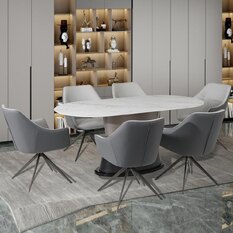 Modern Marble Extending Dining Table Sets UK Sale - Furniture in Fashion