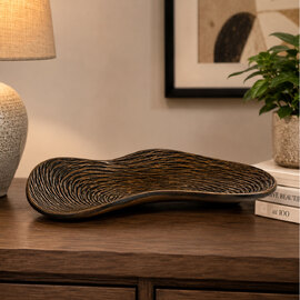 Rumba Bowl In Poly Brown With Water Proof Design