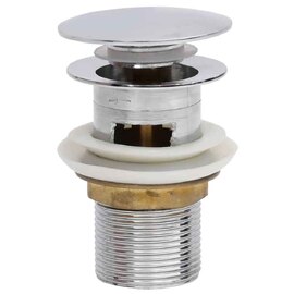 Abbotsford Slotted Pop-Up Basin Waste - Chrome