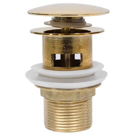 Abbotsford Slotted Pop-Up Basin Waste - Gold