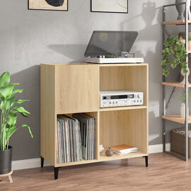 Aero Wooden Shelving Unit In Sonoma Oak