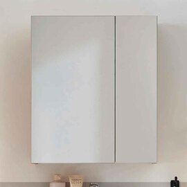 Airdrie Bathroom Mirrored Cabinet in Artisan Oak