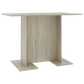 Alayka Rectangular Wooden Dining Table In Sonoma Oak