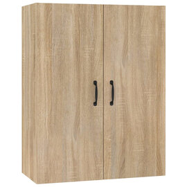 Albany Wooden Wall Storage Cabinet With 2 Doors In Sonoma Oak