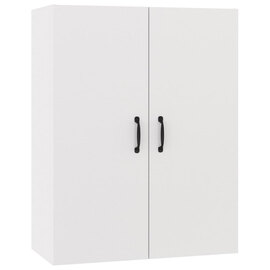 Albany Wooden Wall Storage Cabinet With 2 Doors In White