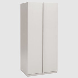 Albany Wooden Wardrobe With 2 Doors In Stone
