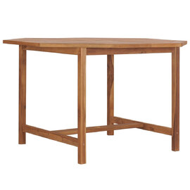Alfresco Outdoor Octagon Solid Wood Dining Table in Teak
