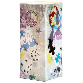 Allston Large Porcelain Table Lamp In Multicolored
