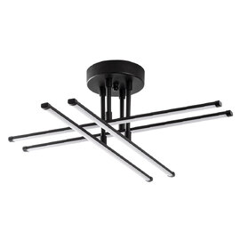 Alvero Metal Ceiling Light in Black