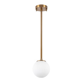 Akkas 1 Light Metal Ceiling Pendant Light in Vintage