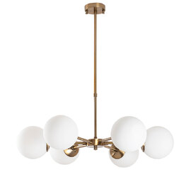 Akkas 6 Light Metal Ceiling Pendant Light in Vintage