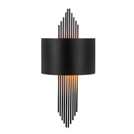 Alvion Metal Wall Light in Black