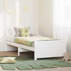 Anchorage Wooden Extendable Kids Bed In White