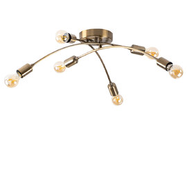 Brelan 6 Light Metal Ceiling Light in Vintage