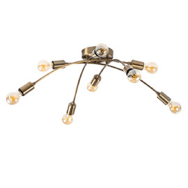 Brelan 8 Light Metal Ceiling Light in Vintage