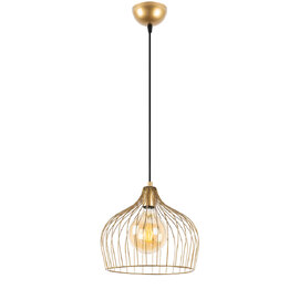 Bek Metal Ceiling Pendant Light in Gold
