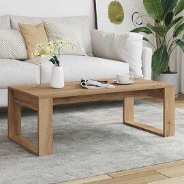 Aponka 102cm Wooden Coffee Table - Artisan Oak