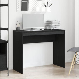 Aponka Wooden Laptop Desk - Black Oak